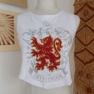 🔴Official Harry Potter Gryffindor Crop Top Small